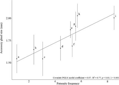 Accessory gland size increases with sperm competition intensity in Cataglyphis desert ants